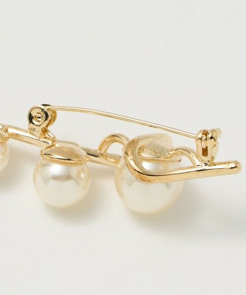 green label relaxing / グリーンレーベル リラクシング ブローチ・コサージュ | フェイクパール＆バー ブローチ | 詳細4