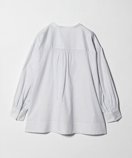 green label relaxing / グリーンレーベル リラクシング シャツ・ブラウス | レースアップ ブラウス | 詳細1