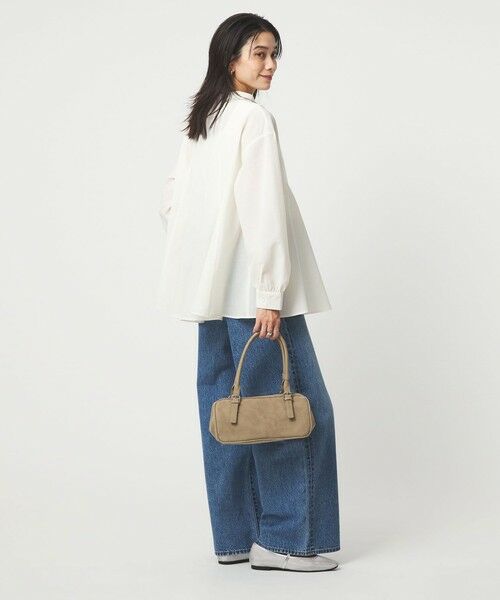 green label relaxing / グリーンレーベル リラクシング シャツ・ブラウス | ［size SHORTあり］ミルフィーユ フレア ブラウス | 詳細5