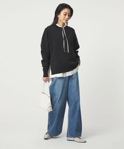 green label relaxing / グリーンレーベル リラクシング シャツ・ブラウス | ［size SHORTあり］ミルフィーユ フレア ブラウス | 詳細6