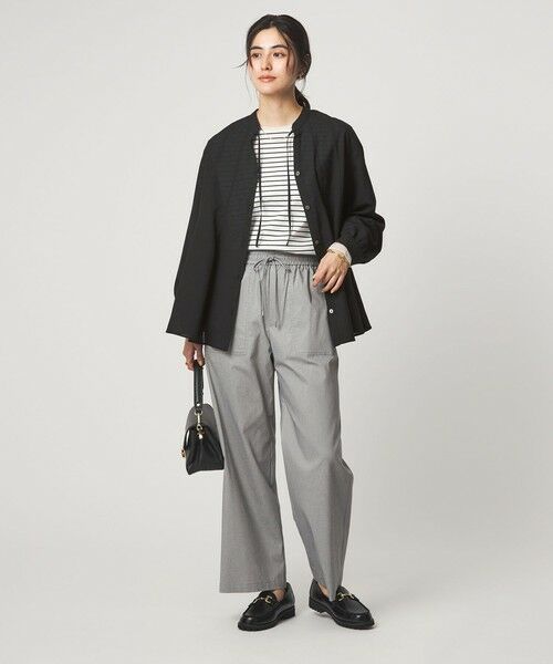 green label relaxing / グリーンレーベル リラクシング シャツ・ブラウス | ［size SHORTあり］ミルフィーユ フレア ブラウス | 詳細10