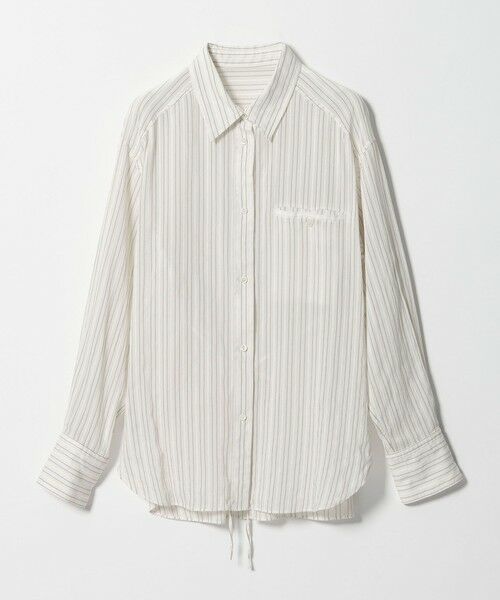 green label relaxing / グリーンレーベル リラクシング シャツ・ブラウス | ＜SEASONAL COLLECTION＞ストライプ シアー シャツ | 詳細3