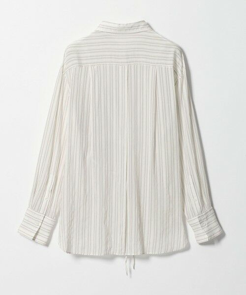 green label relaxing / グリーンレーベル リラクシング シャツ・ブラウス | ＜SEASONAL COLLECTION＞ストライプ シアー シャツ | 詳細4