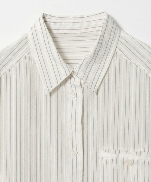 green label relaxing / グリーンレーベル リラクシング シャツ・ブラウス | ＜SEASONAL COLLECTION＞ストライプ シアー シャツ | 詳細5
