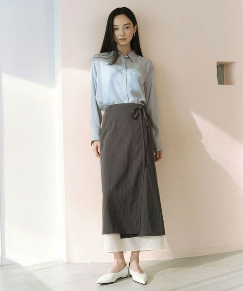 green label relaxing / グリーンレーベル リラクシング シャツ・ブラウス | ＜SEASONAL COLLECTION＞シアー シャツ | 詳細7