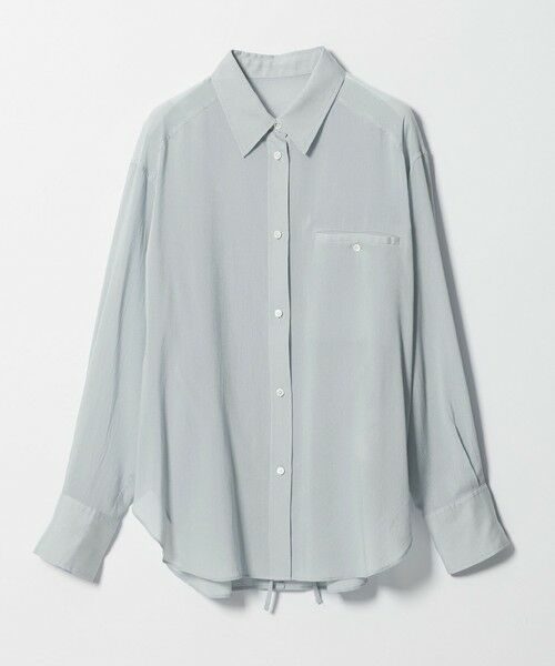 green label relaxing / グリーンレーベル リラクシング シャツ・ブラウス | ＜SEASONAL COLLECTION＞シアー シャツ | 詳細9