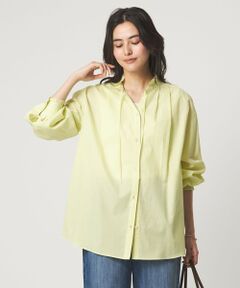 green label relaxing / グリーンレーベル リラクシング シャツ・ブラウス | ［size SHORTあり］フリルネック ブラウス