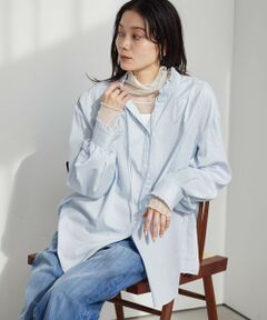 green label relaxing / グリーンレーベル リラクシング シャツ・ブラウス | ［size SHORTあり］フリルネック ブラウス