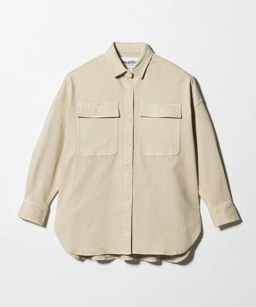green label relaxing / グリーンレーベル リラクシング シャツ・ブラウス | 【別注】＜Healthy DENIM＞Almond ミドル デニム シャツ | 詳細6