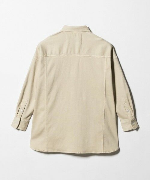 green label relaxing / グリーンレーベル リラクシング シャツ・ブラウス | 【別注】＜Healthy DENIM＞Almond ミドル デニム シャツ | 詳細7