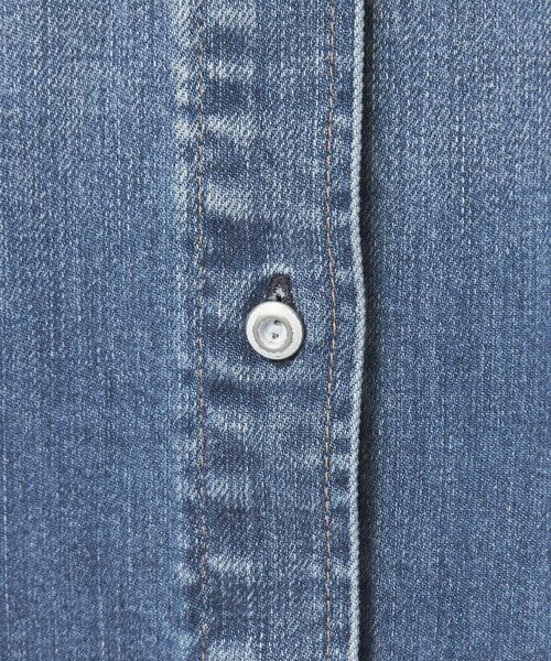 green label relaxing / グリーンレーベル リラクシング シャツ・ブラウス | 【別注】＜Healthy DENIM＞Almond ミドル デニム シャツ | 詳細17
