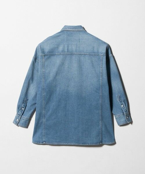 green label relaxing / グリーンレーベル リラクシング シャツ・ブラウス | 【別注】＜Healthy DENIM＞Almond ミドル デニム シャツ | 詳細23