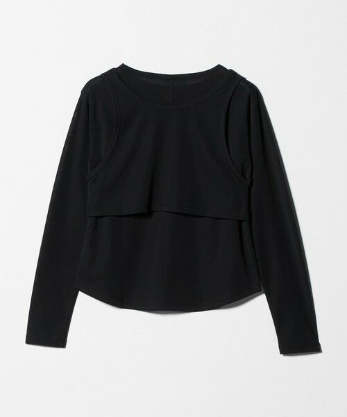 green label relaxing / グリーンレーベル リラクシング カットソー | ロングスリーブプルオーバー × タンクトップ セット | 詳細1