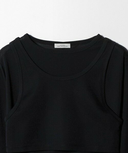 green label relaxing / グリーンレーベル リラクシング カットソー | ロングスリーブプルオーバー × タンクトップ セット | 詳細2