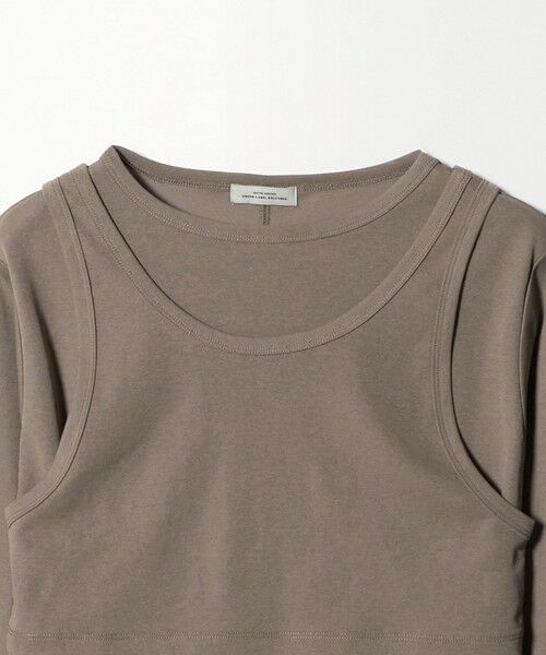 green label relaxing / グリーンレーベル リラクシング カットソー | ロングスリーブプルオーバー × タンクトップ セット | 詳細7