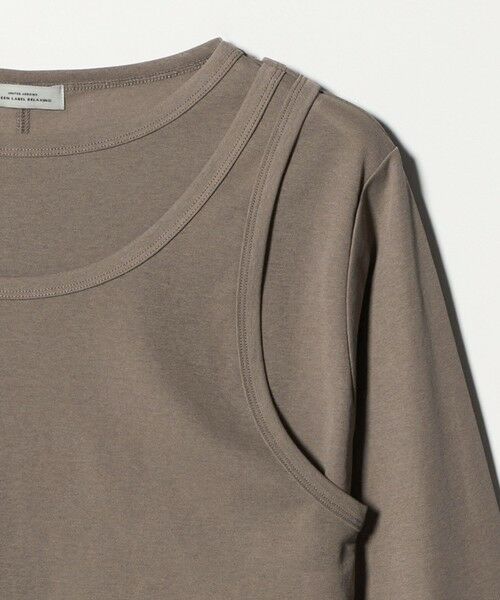 green label relaxing / グリーンレーベル リラクシング カットソー | ロングスリーブプルオーバー × タンクトップ セット | 詳細8