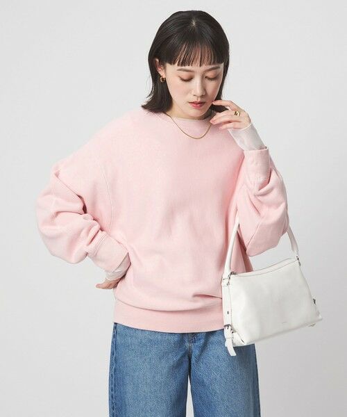 green label relaxing / グリーンレーベル リラクシング スウェット | ［size SHORTあり］フォルム クルー スウェット | 詳細21