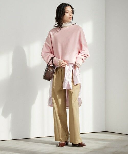 green label relaxing / グリーンレーベル リラクシング スウェット | ［size SHORTあり］フォルム クルー スウェット | 詳細18