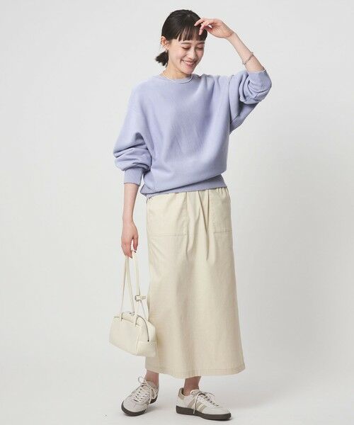 green label relaxing / グリーンレーベル リラクシング スウェット | ［size SHORTあり］フォルム クルー スウェット | 詳細28