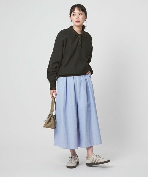 green label relaxing / グリーンレーベル リラクシング スウェット | ポロカラー スウェット | 詳細3