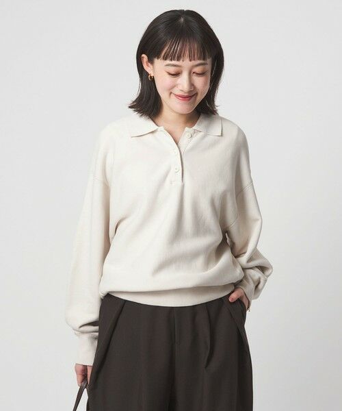 green label relaxing / グリーンレーベル リラクシング スウェット | ポロカラー スウェット | 詳細7
