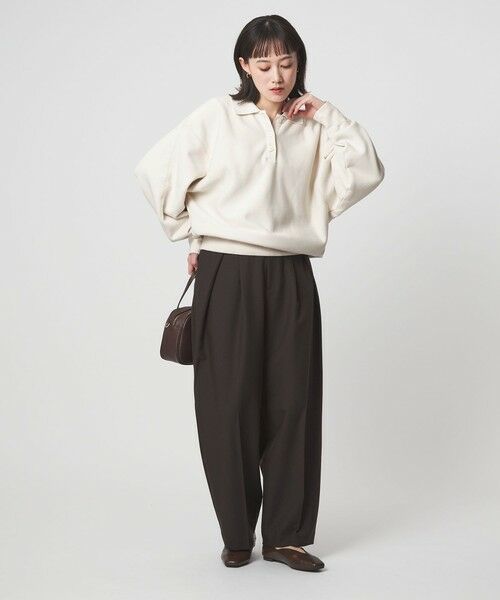 green label relaxing / グリーンレーベル リラクシング スウェット | ポロカラー スウェット | 詳細10