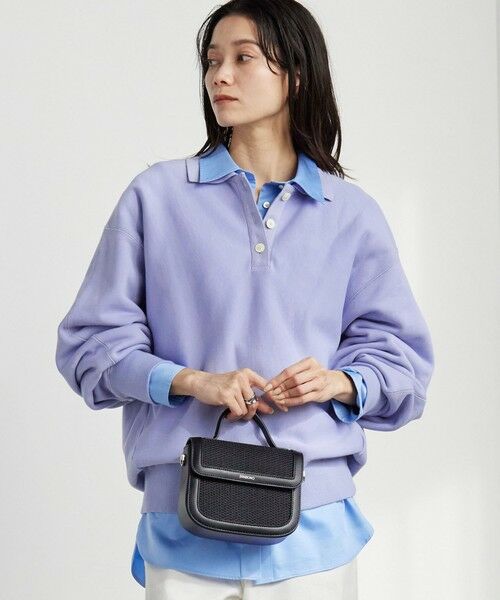 green label relaxing / グリーンレーベル リラクシング スウェット | ポロカラー スウェット | 詳細12