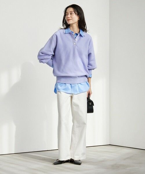 green label relaxing / グリーンレーベル リラクシング スウェット | ポロカラー スウェット | 詳細15