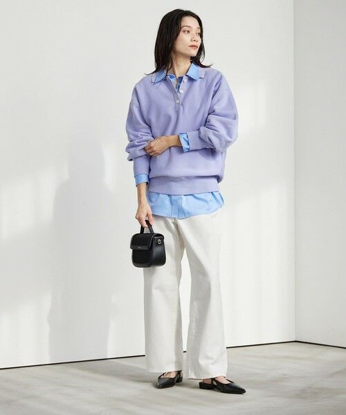 green label relaxing / グリーンレーベル リラクシング スウェット | ポロカラー スウェット | 詳細16