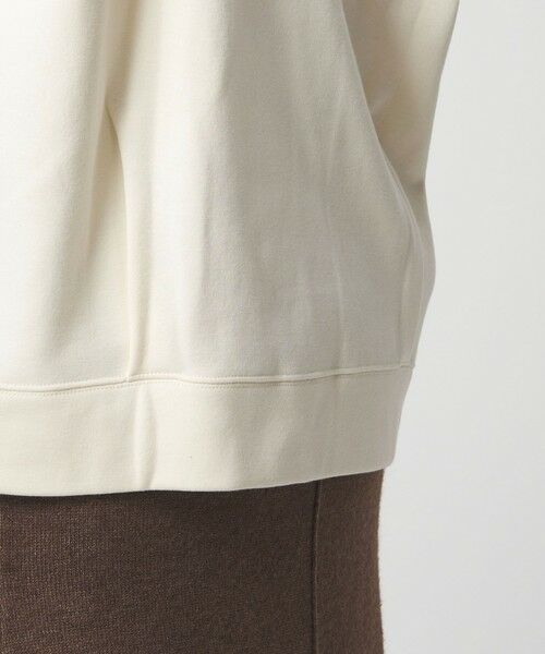 green label relaxing / グリーンレーベル リラクシング カットソー | 【WEB限定】＜at ease＞ダブルフェイス 裏起毛 プルオーバー カットソー | 詳細18