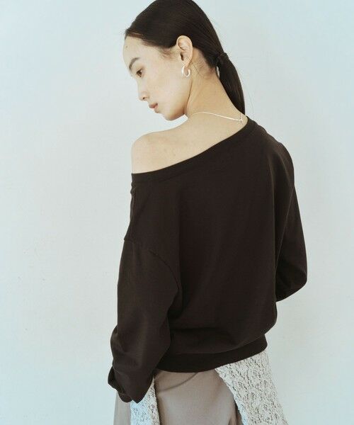 green label relaxing / グリーンレーベル リラクシング スウェット | ＜SEASONAL COLLECTION＞ハイゲージ ウラケ プルオーバー（BLACK）