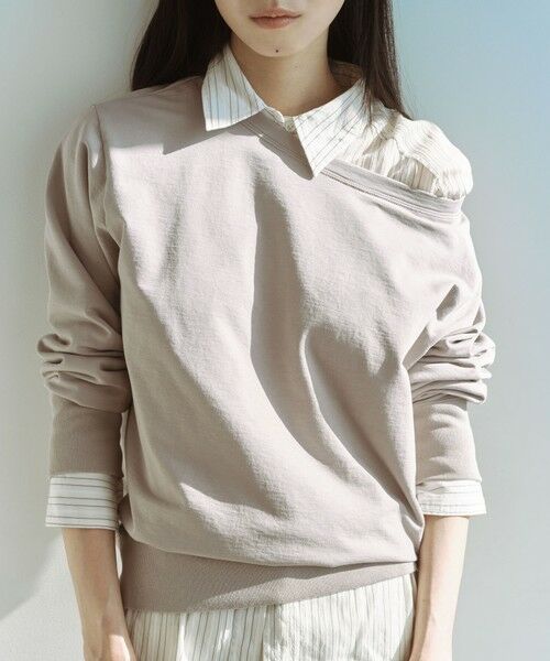 green label relaxing / グリーンレーベル リラクシング スウェット | ＜SEASONAL COLLECTION＞ハイゲージ ウラケ プルオーバー | 詳細15