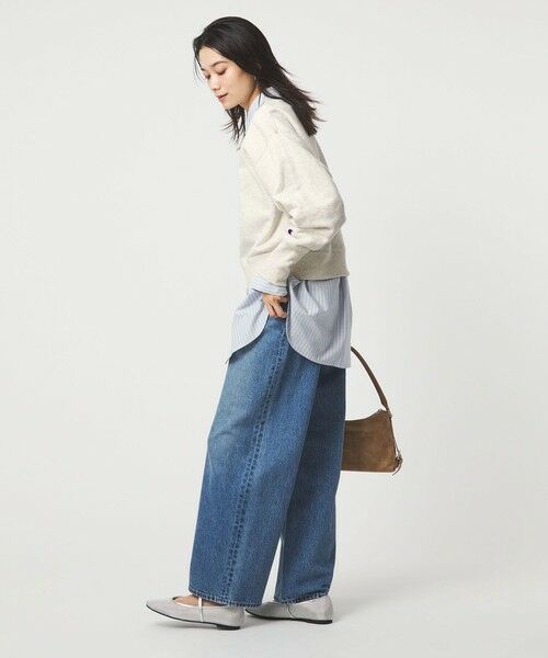 green label relaxing / グリーンレーベル リラクシング スウェット | 【別注】＜Champion＞ロングスリーブ スウェット プルオーバー | 詳細6