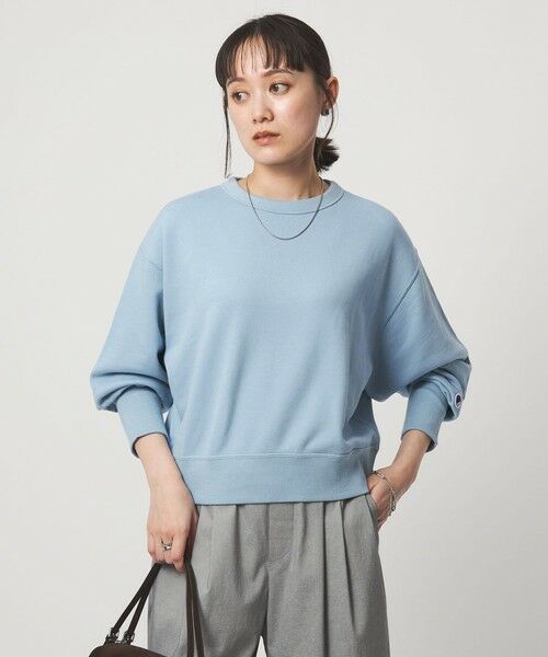 green label relaxing / グリーンレーベル リラクシング スウェット | 【別注】＜Champion＞ロングスリーブ スウェット プルオーバー | 詳細18