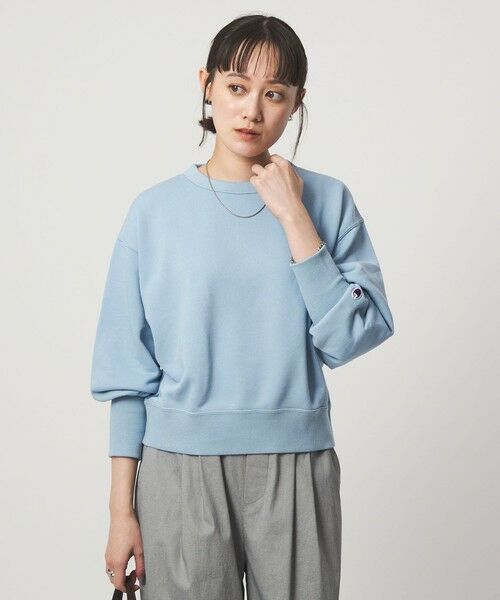 green label relaxing / グリーンレーベル リラクシング スウェット | 【別注】＜Champion＞ロングスリーブ スウェット プルオーバー | 詳細19