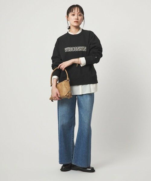 green label relaxing / グリーンレーベル リラクシング スウェット | 【別注】＜Champion＞プリント スウェット プルオーバー | 詳細3