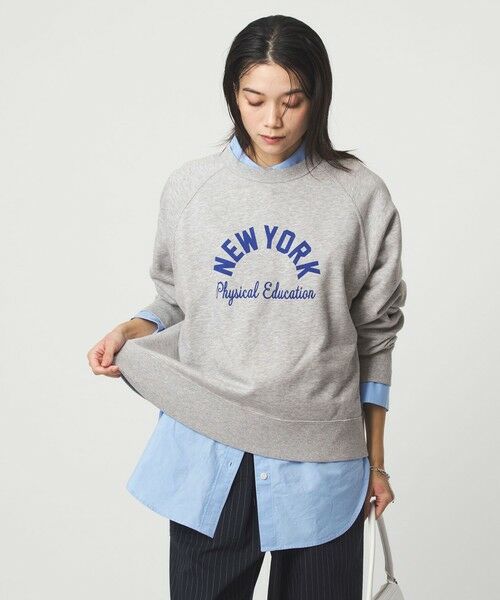 green label relaxing / グリーンレーベル リラクシング スウェット | 【別注】＜Champion＞プリント スウェット プルオーバー | 詳細5