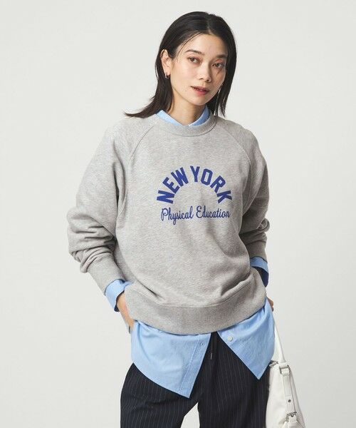 green label relaxing / グリーンレーベル リラクシング スウェット | 【別注】＜Champion＞プリント スウェット プルオーバー | 詳細6