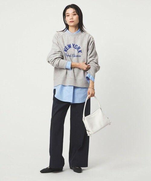 green label relaxing / グリーンレーベル リラクシング スウェット | 【別注】＜Champion＞プリント スウェット プルオーバー | 詳細8