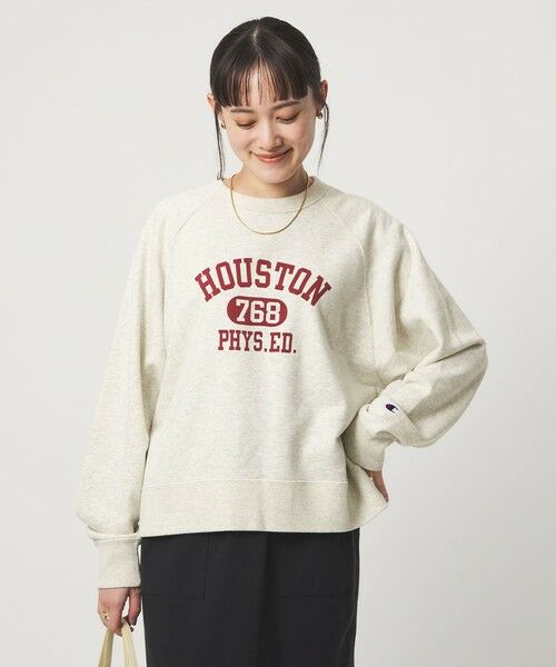 green label relaxing / グリーンレーベル リラクシング スウェット | 【別注】＜Champion＞プリント スウェット プルオーバー | 詳細17