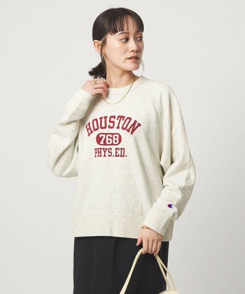 green label relaxing / グリーンレーベル リラクシング スウェット | 【別注】＜Champion＞プリント スウェット プルオーバー | 詳細18