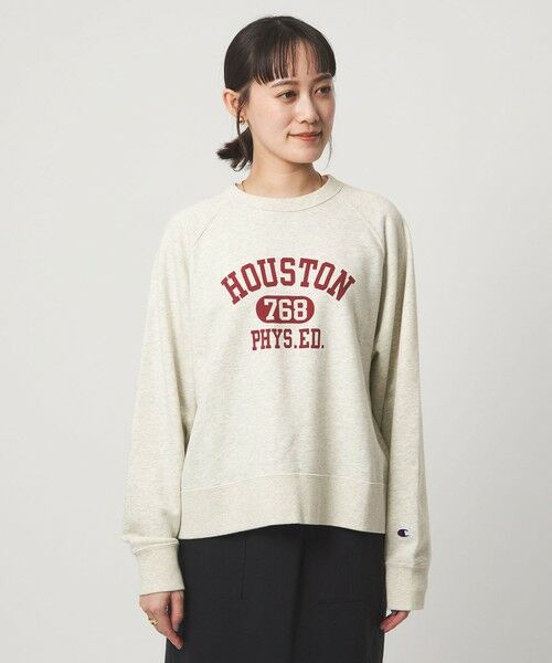 green label relaxing / グリーンレーベル リラクシング スウェット | 【別注】＜Champion＞プリント スウェット プルオーバー | 詳細21