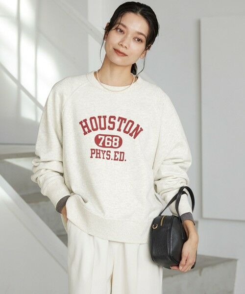 green label relaxing / グリーンレーベル リラクシング スウェット | 【別注】＜Champion＞プリント スウェット プルオーバー | 詳細12