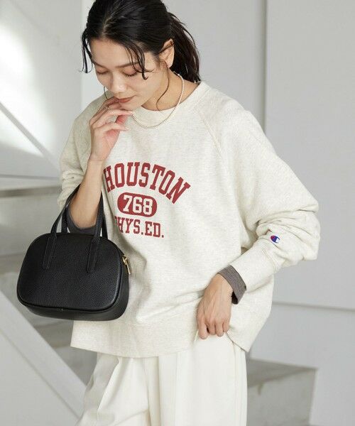 green label relaxing / グリーンレーベル リラクシング スウェット | 【別注】＜Champion＞プリント スウェット プルオーバー | 詳細13