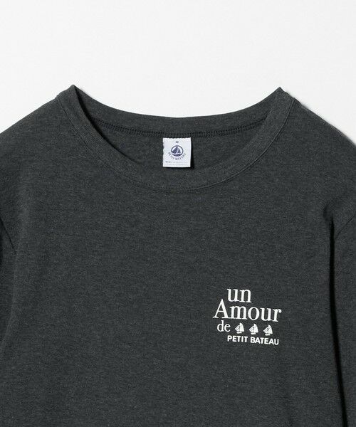 green label relaxing / グリーンレーベル リラクシング カットソー | 【別注】＜PETIT BATEAU＞ロングスリーブ プリント Tシャツ | 詳細7