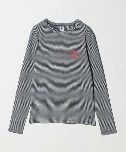 green label relaxing / グリーンレーベル リラクシング カットソー | 【別注】＜PETIT BATEAU＞ロングスリーブ プリント Tシャツ | 詳細26