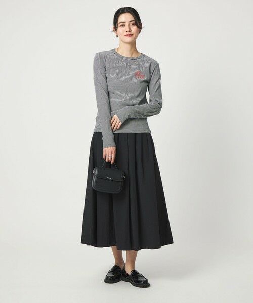 green label relaxing / グリーンレーベル リラクシング カットソー | 【別注】＜PETIT BATEAU＞ロングスリーブ プリント Tシャツ | 詳細24