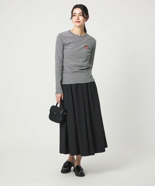 green label relaxing / グリーンレーベル リラクシング カットソー | 【別注】＜PETIT BATEAU＞ロングスリーブ プリント Tシャツ | 詳細25