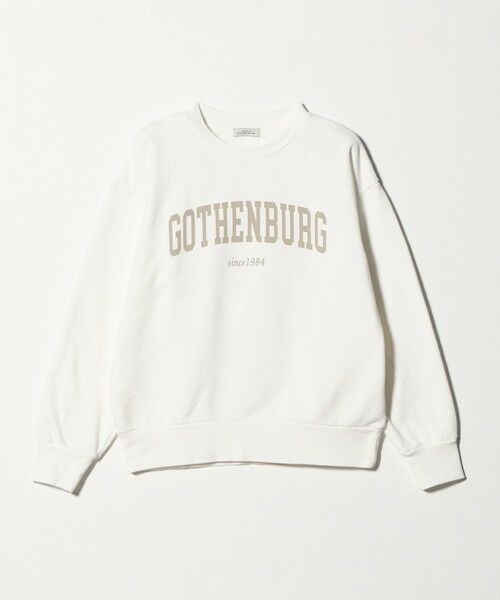 green label relaxing / グリーンレーベル リラクシング スウェット | フェード カレッジ ロゴ スウェット プルオーバー | 詳細4