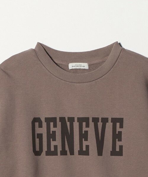 green label relaxing / グリーンレーベル リラクシング スウェット | フェード カレッジ ロゴ スウェット プルオーバー | 詳細18